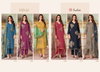 Ehsas By Sudriti Cosmos Satin Printed Dress Material Suppliers In India